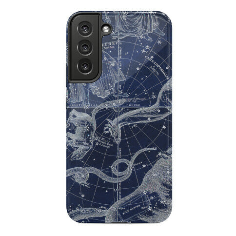 Blue and White Constellations Phone Case
